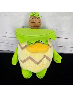 Pokemon Detective Pikachu Ludicolo Plush Toy By WCT 9" Green & Yellow Soft